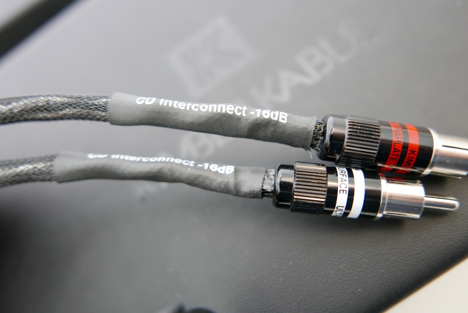 Russ Andrews 0.5m Kimber Hero HB Interconnects UltraPlate RCA 16dB