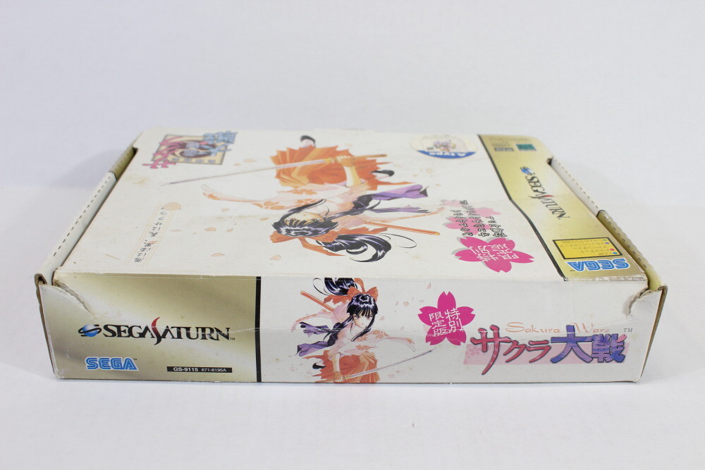 Sakura Wars Taisen Shuttle Mouse Boxed No Pad Limited SEGA Saturn