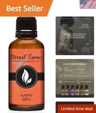 Happy Men 30ml  Fragrance Oil - Ideal for Candle Making & Aromatherapy