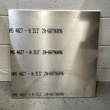 Aluminum Sheet Plate. 24" x 24" 1 PC .313 5/16 inch thickness "- 6061