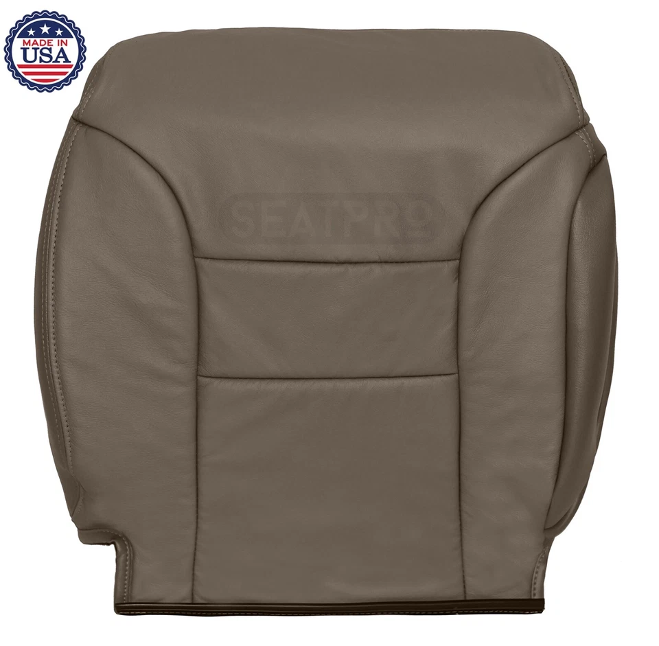 Juego de cubierta de asiento de repuesto de cuero para Chevy Tahoe/Suburban 1995-1999 tostado Foto 2 de 4