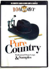 Beta Monkey Pure Country Professional Drums Loops  Samples Disc