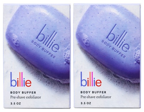 Billie Body Buffer - Pre-shave Exfoliating Bar - 3.5 oz - 2 Pack