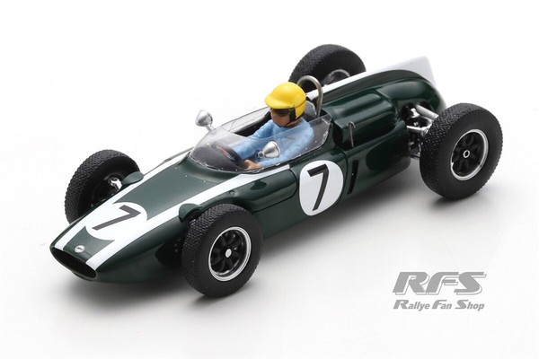 Cooper T53 Climax Tony Maggs Formel 1 Dutch Gp 1962 1:43 Spark 8071 Neu-image
