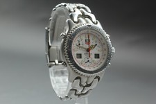 【N MINT+++】 TAG HEUER SEL.s/el CG1111-0 Chronograph white Dial Quartz Mens Watch