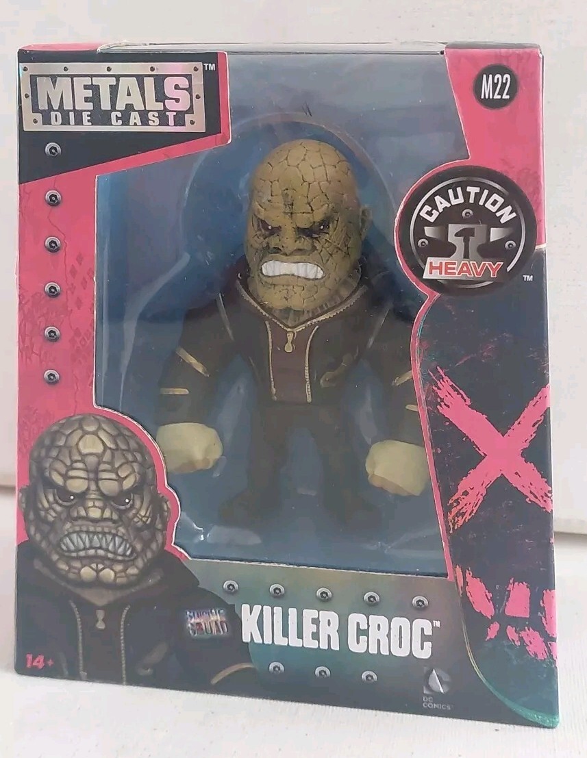 Killer Croc Figure Metals Die Cast BNIB DC Comics 2016 Jada