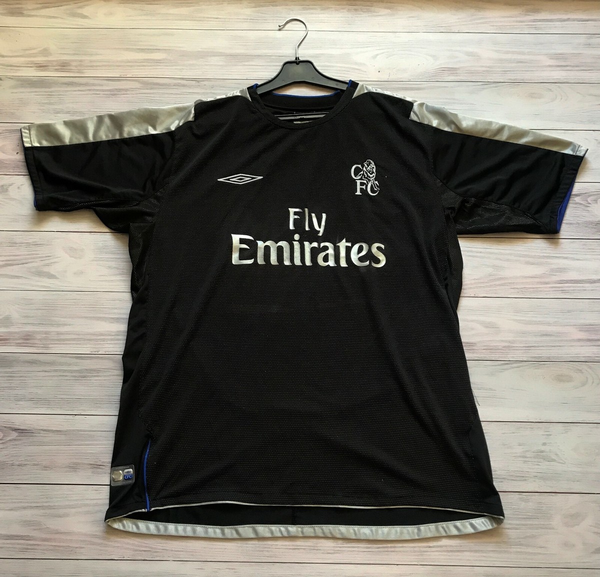 ウェア umbro 04/05 chelsea away game shirt M 2004-05 Chelsea Away Shirt - 8/10 - (M.Boys)
