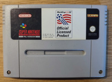 Thumbnail of ebay&reg; auction 276395876135 | World Cup USA 94  Fußball Soccer PAL Super Nintendo SNES Modul selten Top Titel