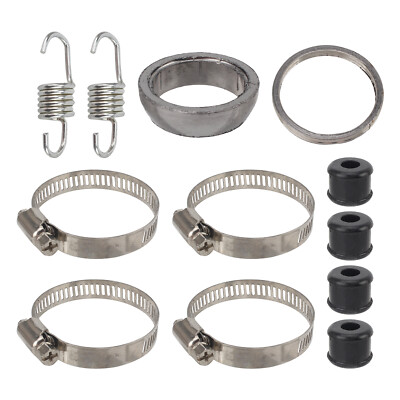 Exhaust Muffler Gasket Kit Compatible With Arctic Cat 650 H1 SE TRV LE TRV MUDPRO 2006 2007 2008 2009 2010 2011