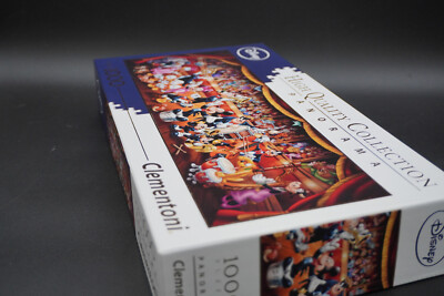 Clementoni Puzzle 1000 Teile Disney Orchestra Panorama (39445) - Brandneu