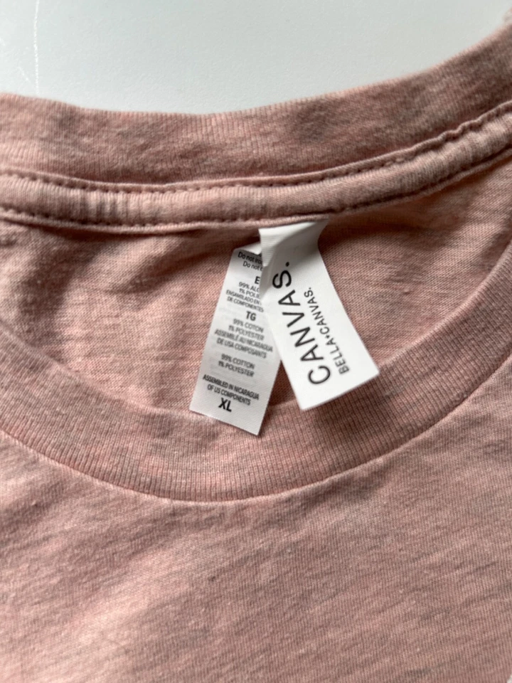 Mother Of The Bride Tee Shirt XL light Rose Color - Image 2 of 4