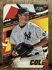 2022 Topps Fire Base # 187 Gerrit Cole - New York Yankees