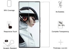 For ZTE nubia Red Magic 9 Pro 5G 9H Clear Tempered Glass Screen Protector Film