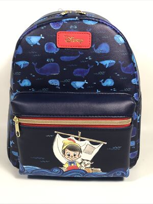 New! Loungefly Disney Pinocchio Figaro Mini Backpack