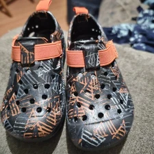 Capelli New York Dino Herd Printed Two Tone Injected EVA Clog with Backstrap 8