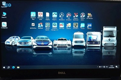 Dell E7440 i5 Xentry Passthru 12/2025 Vediamo Monaco WIS OpenPort