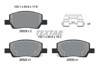 Textar 2652801 PKW SBB FüR Hyundai