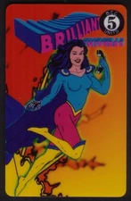 5u Brilliant Universe Debit-Card Woman Phone Card Phair SPECIMEN Phone Card