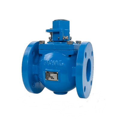 SOVAL 1030-020 Plug Valve 2'' Ductile Iron Flanged Connection