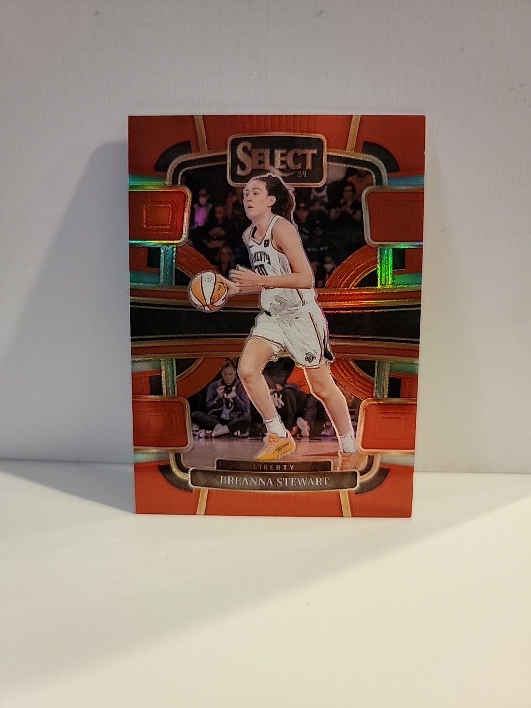 2024 Panini Select WNBA #13 Breanna Stewart Red Prizm /149 Concourse