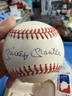 Mickey Mantle Signed Rawlings Autographed American League Baseball