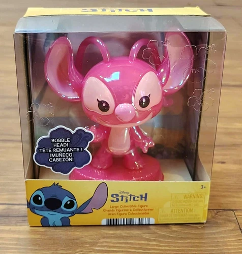 Disney Stitch Large Collectable Angel Bobblehead Figure 2025 Just Play NEW