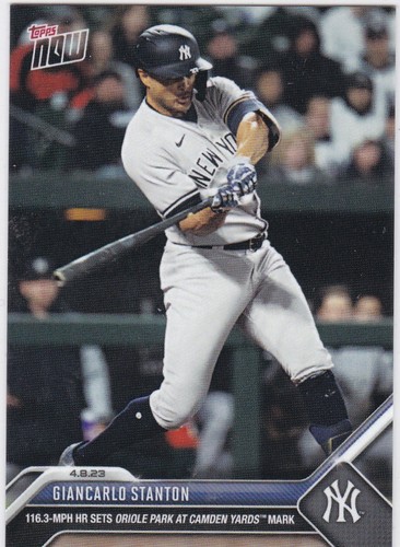 2023 Topps Now 76 Giancarlo Stanton