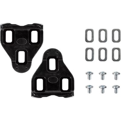 LOOK Delta Cleats Black 0 Degree Float 3-Bolt w/ Hardware
