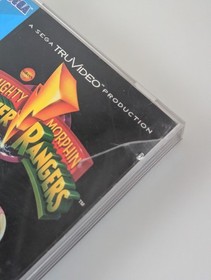 Sega CD - Mighty Morphin Power Rangers - Complete CIB w/ Foam Reg Card VG