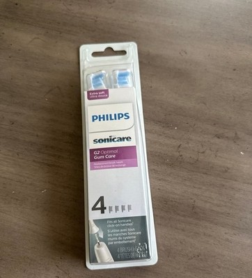 Philips Sonicare G2 4 pack new Heads extra soft gum care optimal Replacement