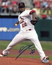 Edwin Jackson Signed 8x10 Photo PSA St. Louis Cardinals