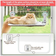 Cat Window Perch Hammock with Suction Cups