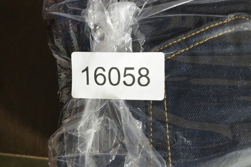 Jack Denim Jeans Boys Size 5 Dark Wash Stretch Selvedge Straight Cuffed New - Picture 15 of 15
