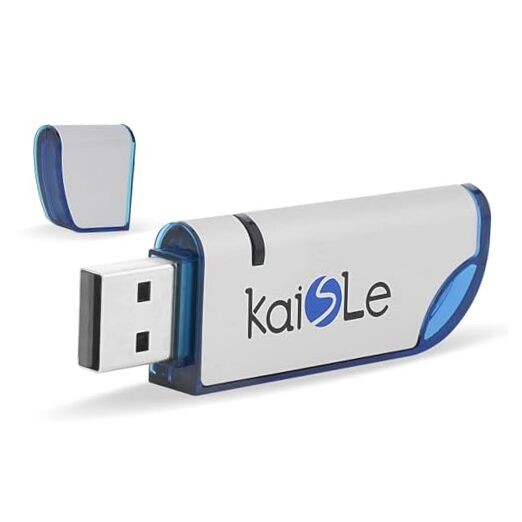 64GB Blue USB Flash Drive – High-Speed Portable Thumb Drive for Storage-image