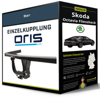 Starre AnhäNgerkupplung FüR Skoda Octavia Fliessheck 20- Iv Typ NX3 Oris Neu