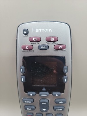 Logitech Harmony 650 Remote Control IR All-in-One Universal Tested & Works