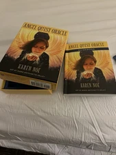 Angel Oracle Cards  44 cards And Guidebook By Karen Noé