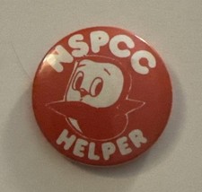 NSPCC HELPER Charity Pin Button Badge