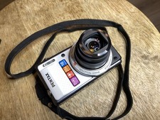 Pentax Digital Camera Optio VS20 White 16MP Optical 20x Zoom Tested NO BATTERY