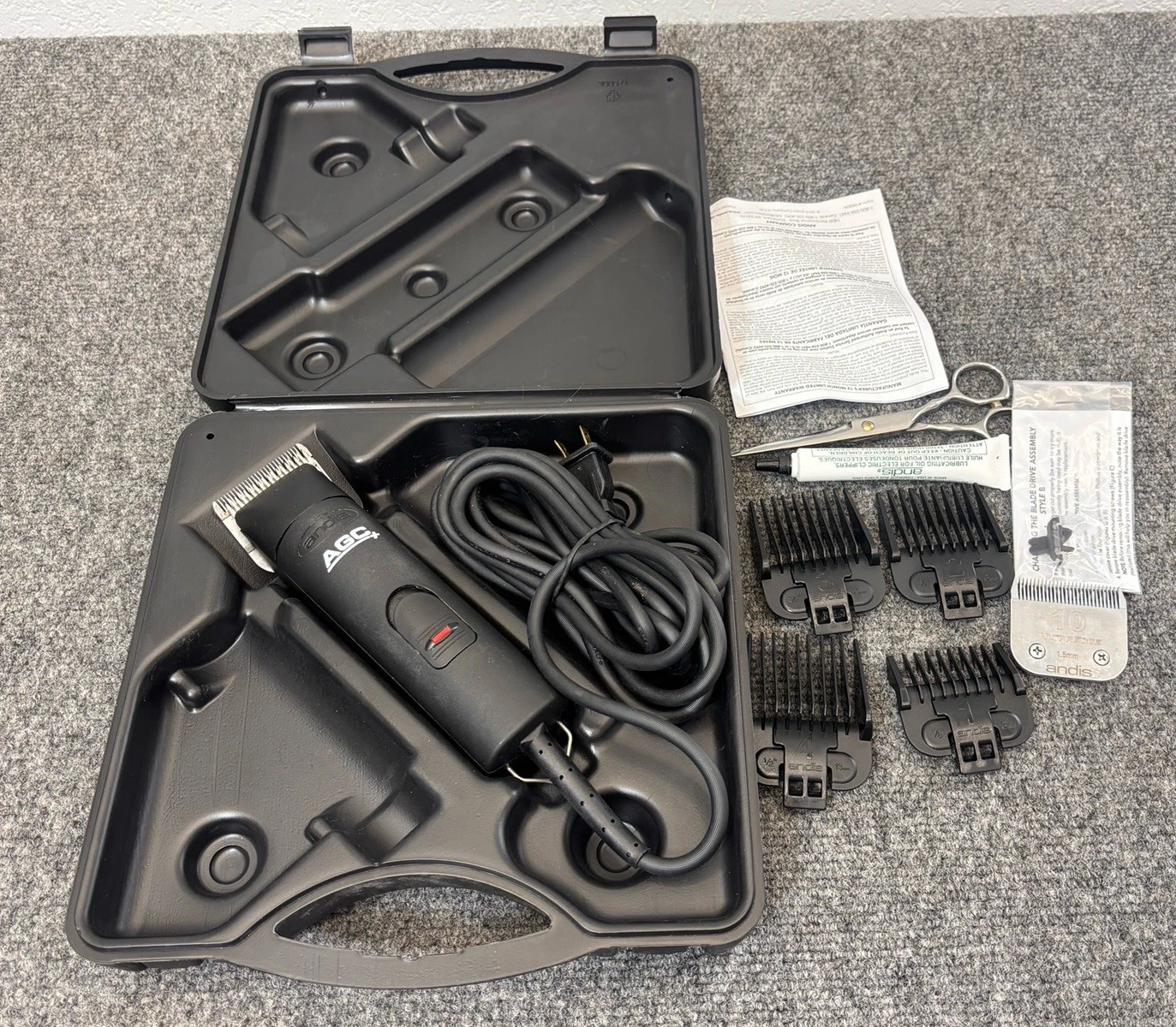 Andis ProClip AGC+ Plus Professional Pet Clipper Grooming Kit
Opens in a new window or tab