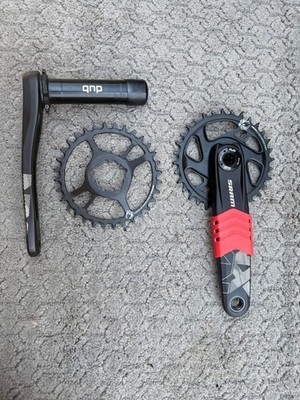 SRAM NX Eagle Boost Crankset - 170mm, 12-Speed, 32t, Direct Mount, DUB, Black