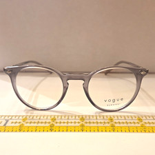 Vogue VO5434 Gray Round Plastic Full Rim Eyeglasses Frames 47-22-145