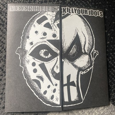 VOORHEES : KILL YOUR IDOLS . SPLIT EP 7  PURPLE VINYL HARDCORE PUNK 