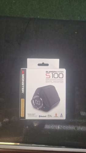 Altavoz Bluetooth compacto impermeable inalámbrico Monster Superstar S100 - Imagen 1 de 4