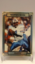 1990 Pro Set Action Packed Warren Moon #97 Houston Oilers