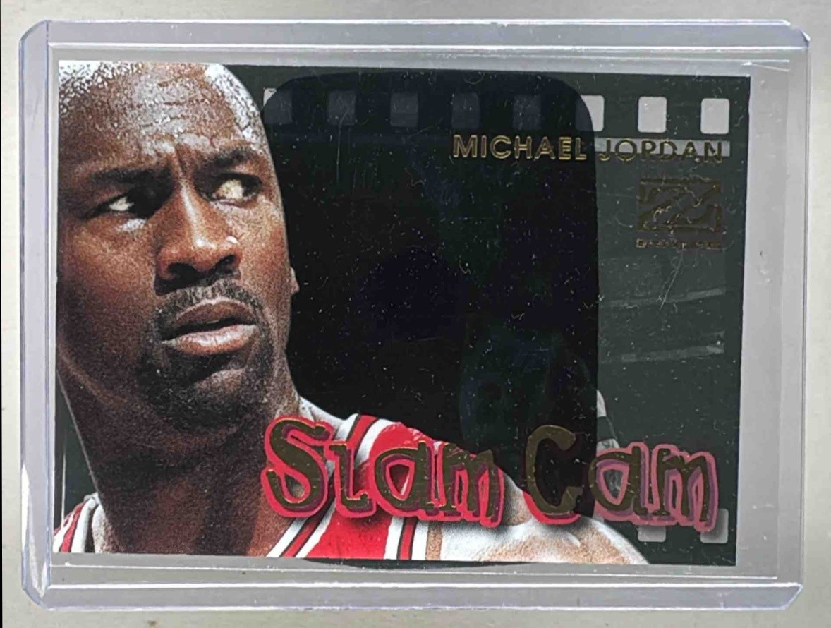 Michael Jordan 1997 Skybox Z-Force Slam Cam