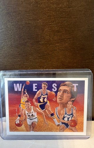 Jerry West #9 1991 Upper Deck Jerry West Heroes card