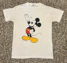 True Vintage 1970s Walt Disney Mickey Mouse Tee Size Large