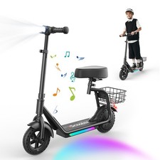 iScooter iK7 Elektroroller mit Sitz Korb Kinderroller 250W 20km/h E-Scooter …