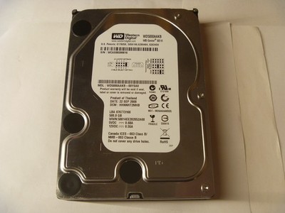 Western Digital Caviar 500GB,Intern,7200RPM (WD5000AAKB) HDD (Hard Disk Drive)